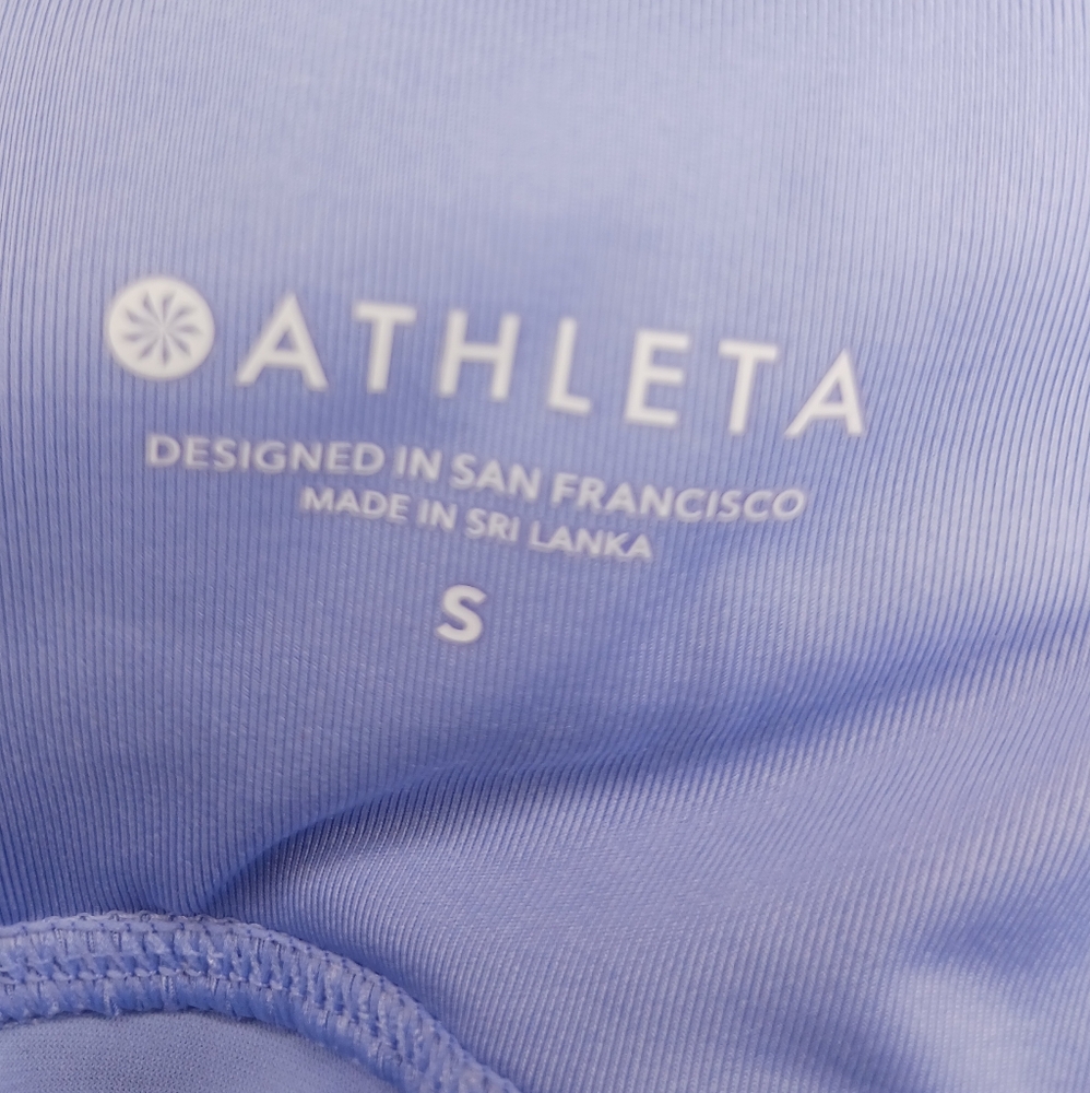 2 for $14 - Athleta Blue/Purple Leggings Size Small - Picture 4 of 4